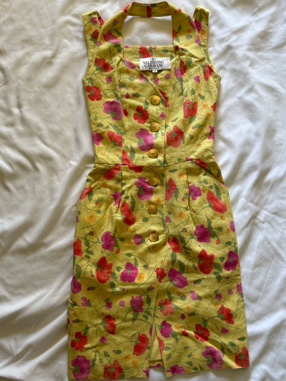 Valentino dress with flowers